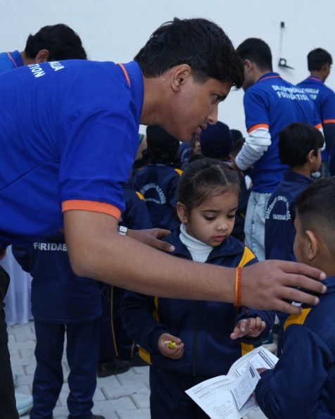 Children supported by the foundation